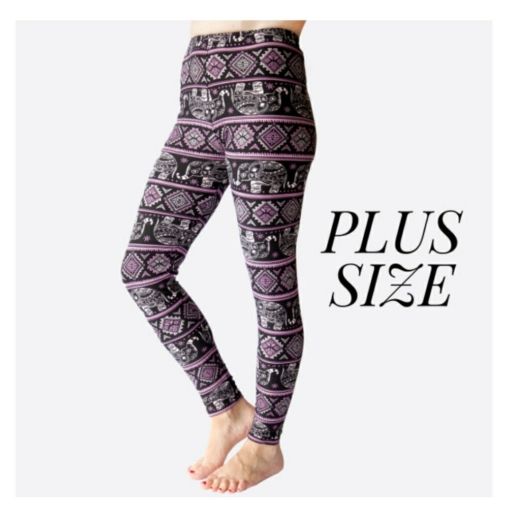 *- Plus Size Leggings. OSFM. NWT